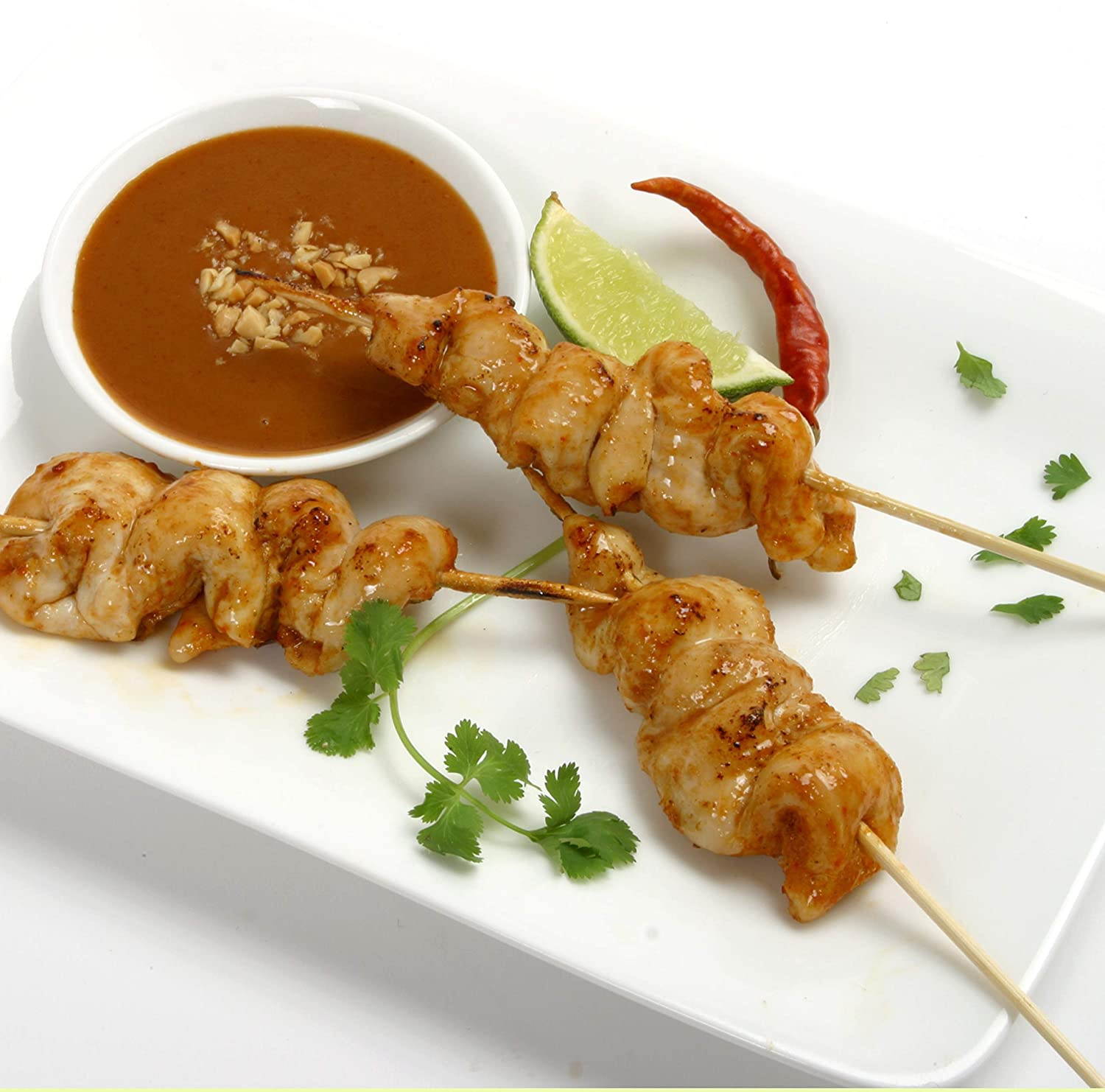 Norpro 9-Inch, 100 Count Bamboo Skewer, 9", Brown