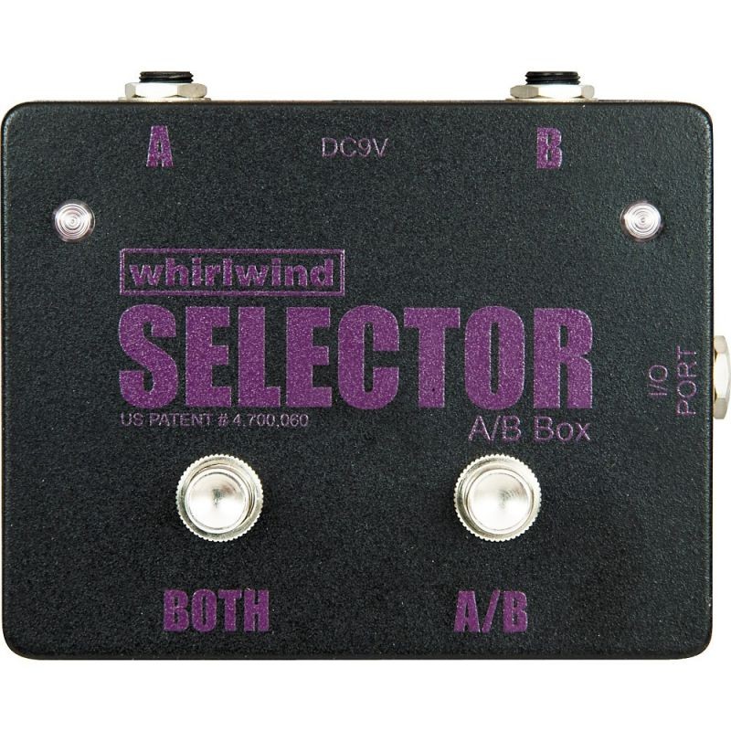 Whirlwind Selector AB Box Pedal