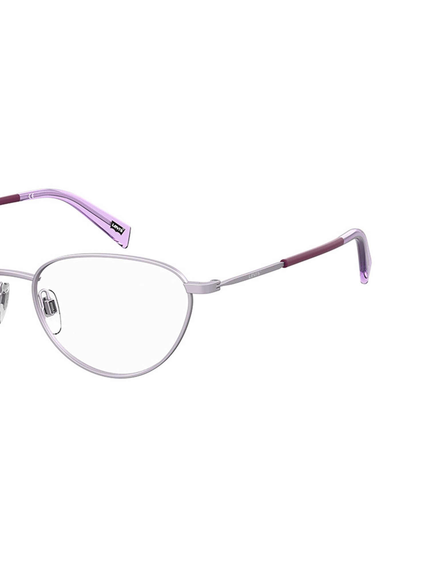 Levi's Silver Oval Eye Frames for Women