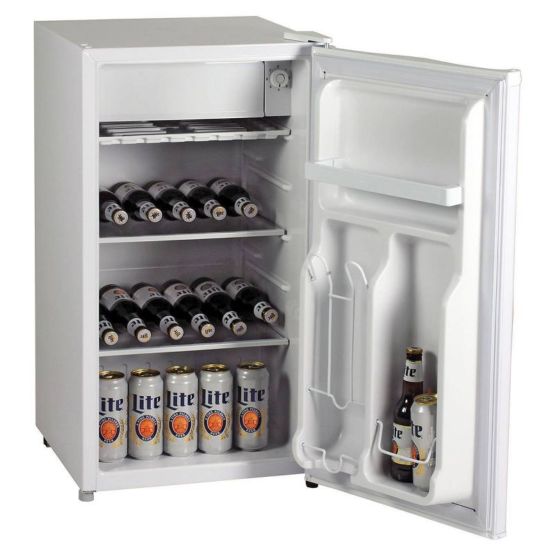 Miller Lite 3.2 cu ft Compact Fridge - White
