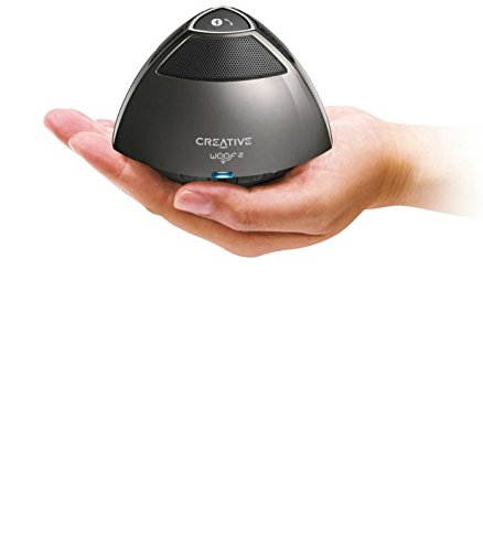 Creative Woof 2 Portable Micro Wireless Speaker (Gun Metal)