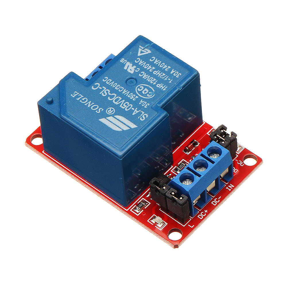 3pcs BESTEP 1 Channel 5V Relay Module 30A With Optocoupler Isolation Support High Low Level Trigger