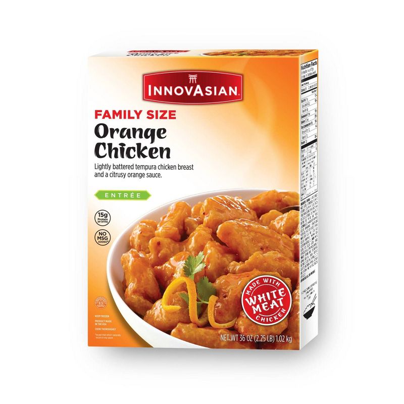 InnovAsian Cuisine Family Size Orange Frozen Chicken - 36oz