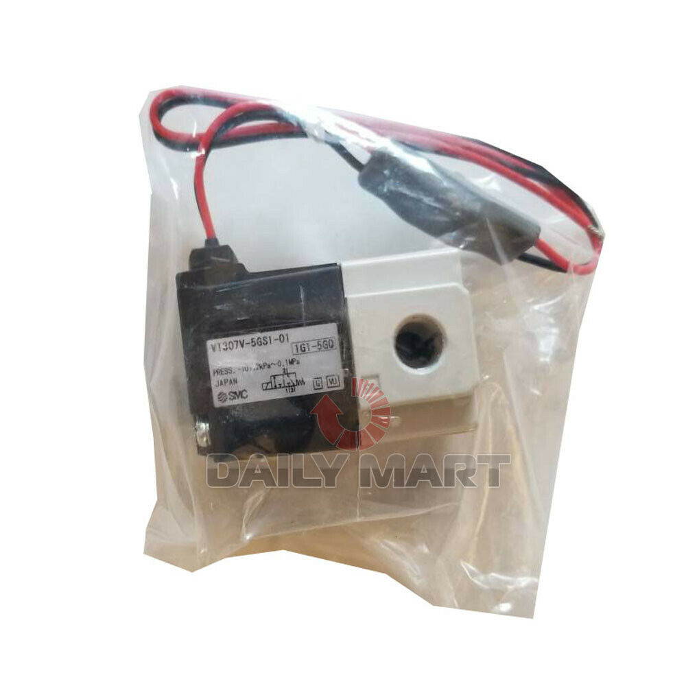 New In Box SMC VT307V-5GS1-01 Solenoid Valve