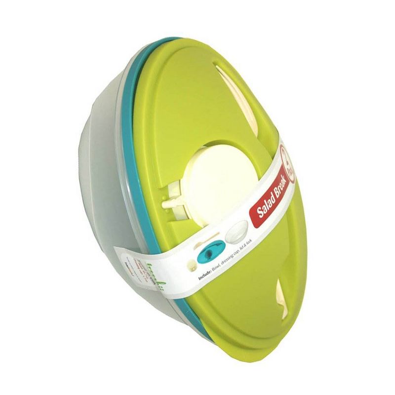 Life Story To-Go Salad Bowl Container w/ Bowl, Dressing Cup, Lid, & Fork, 4 Pack