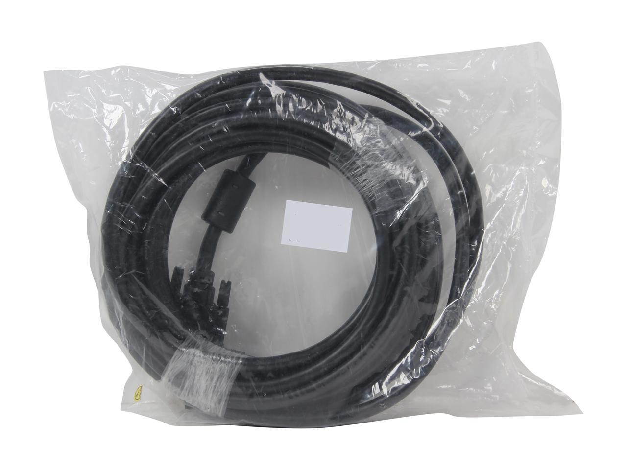 SA DVI-D25 Male to Male DVI-D Dual-Link Digital Cable w/Ferrites