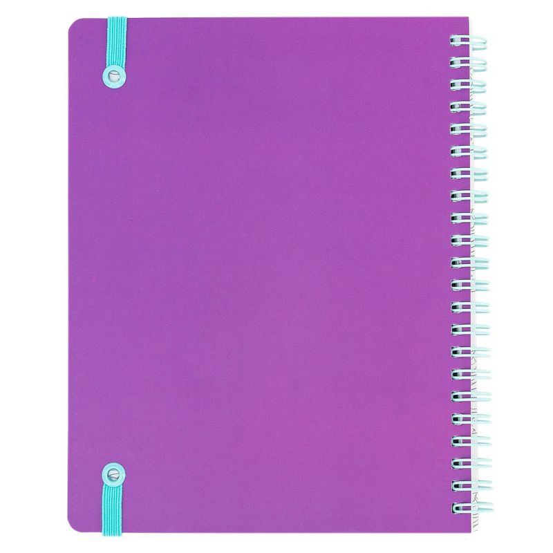 Undated Planner 7.75"x 6" Ice Cream Purple - Yoobi™