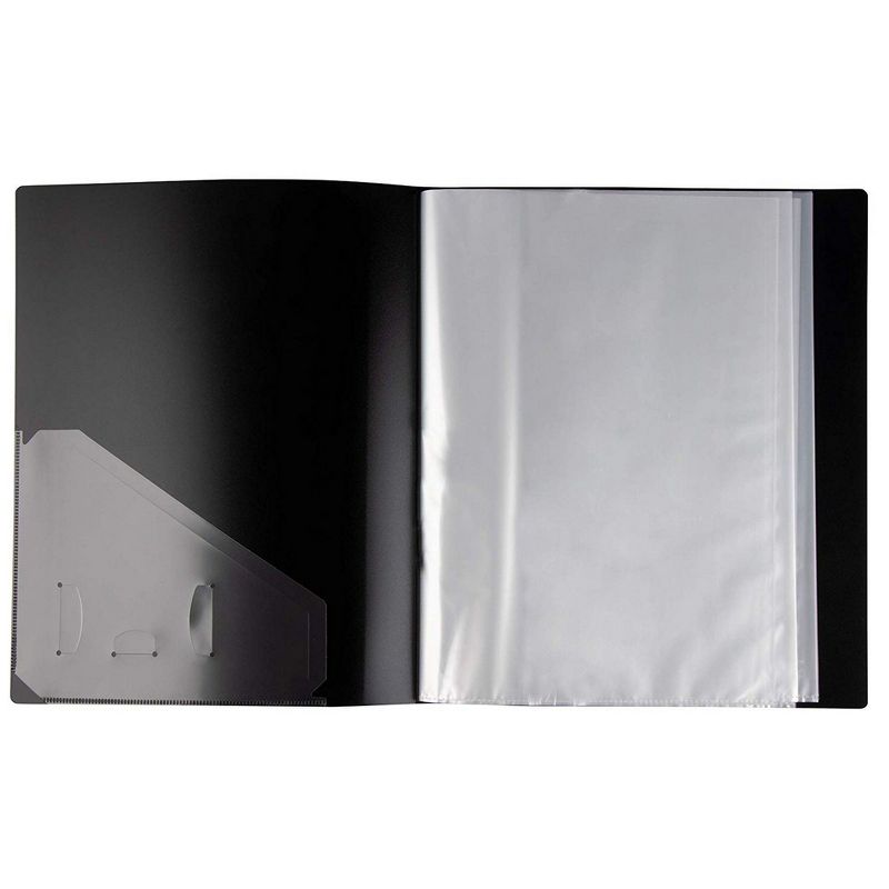 C-Line Panoramic Fold-Out Poly Sheet Protector, Clear, 11 x 17 Inches, pk of 25