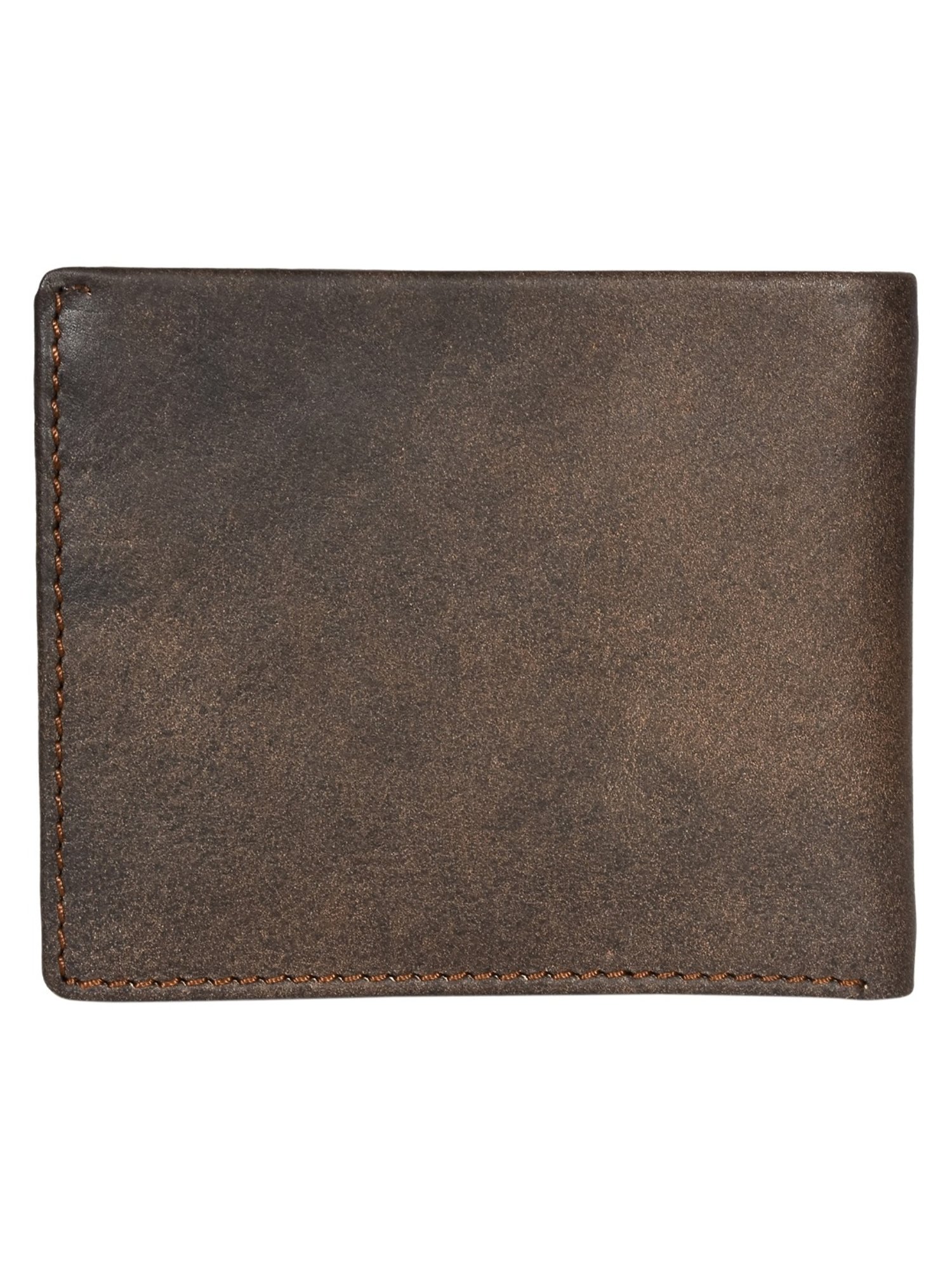 SASSORA JADE Brown Leather Bi-Fold Wallet