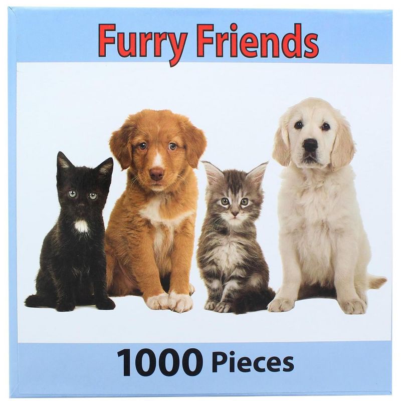 PuzzleWorks 1000 Piece Jigsaw Puzzle | Furry Friend