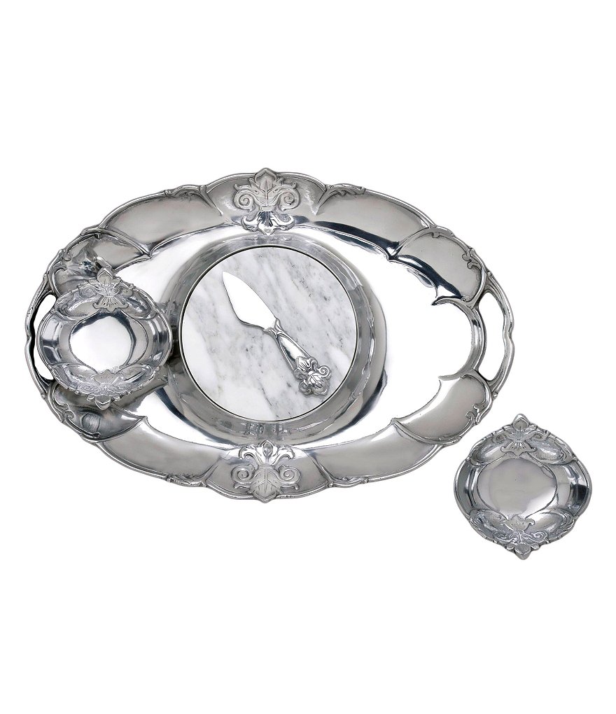 Arthur Court Fleur-de-Lis Serving Set