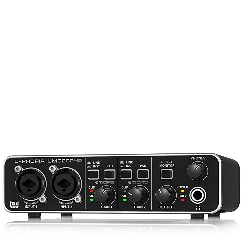 U-Phoria UMC202HD, 2-Channel