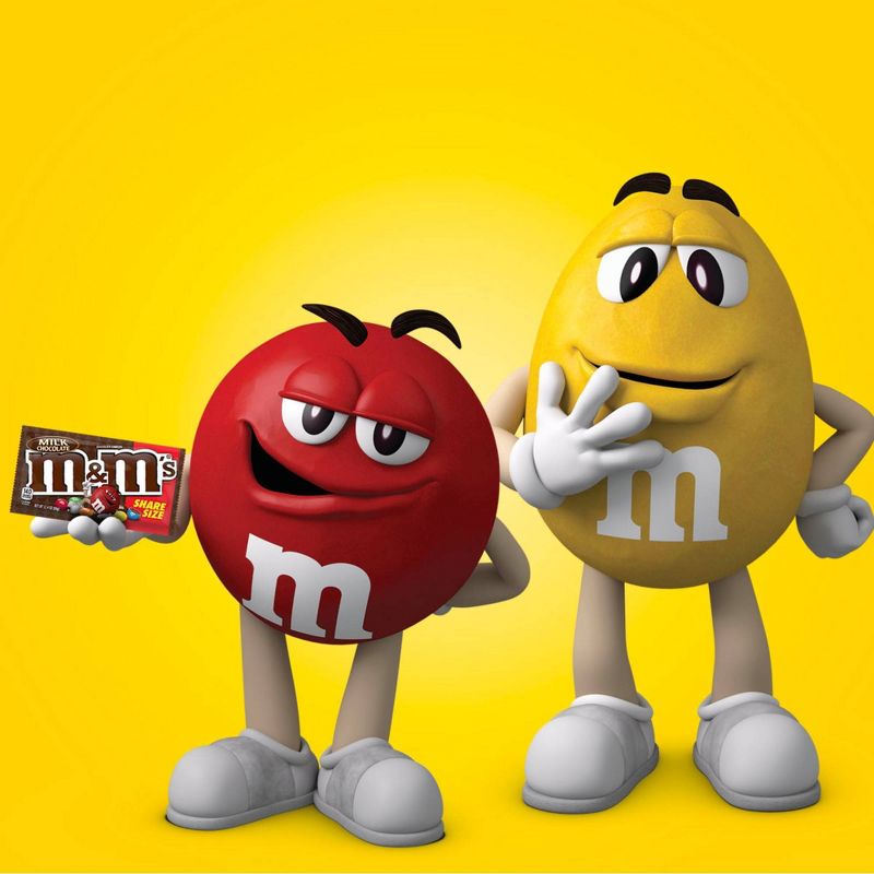 M&M's King Size Milk Chocolate Candies - 3.14oz