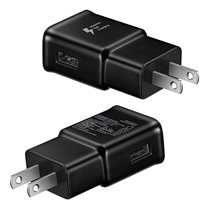 Fast Charger Compatible Samsung Galaxy S9 S9 Plus S8 S8+ S10 S10e Note 8 Note 9 Wall Charger Adapter Block with USB Type C Cable Kit