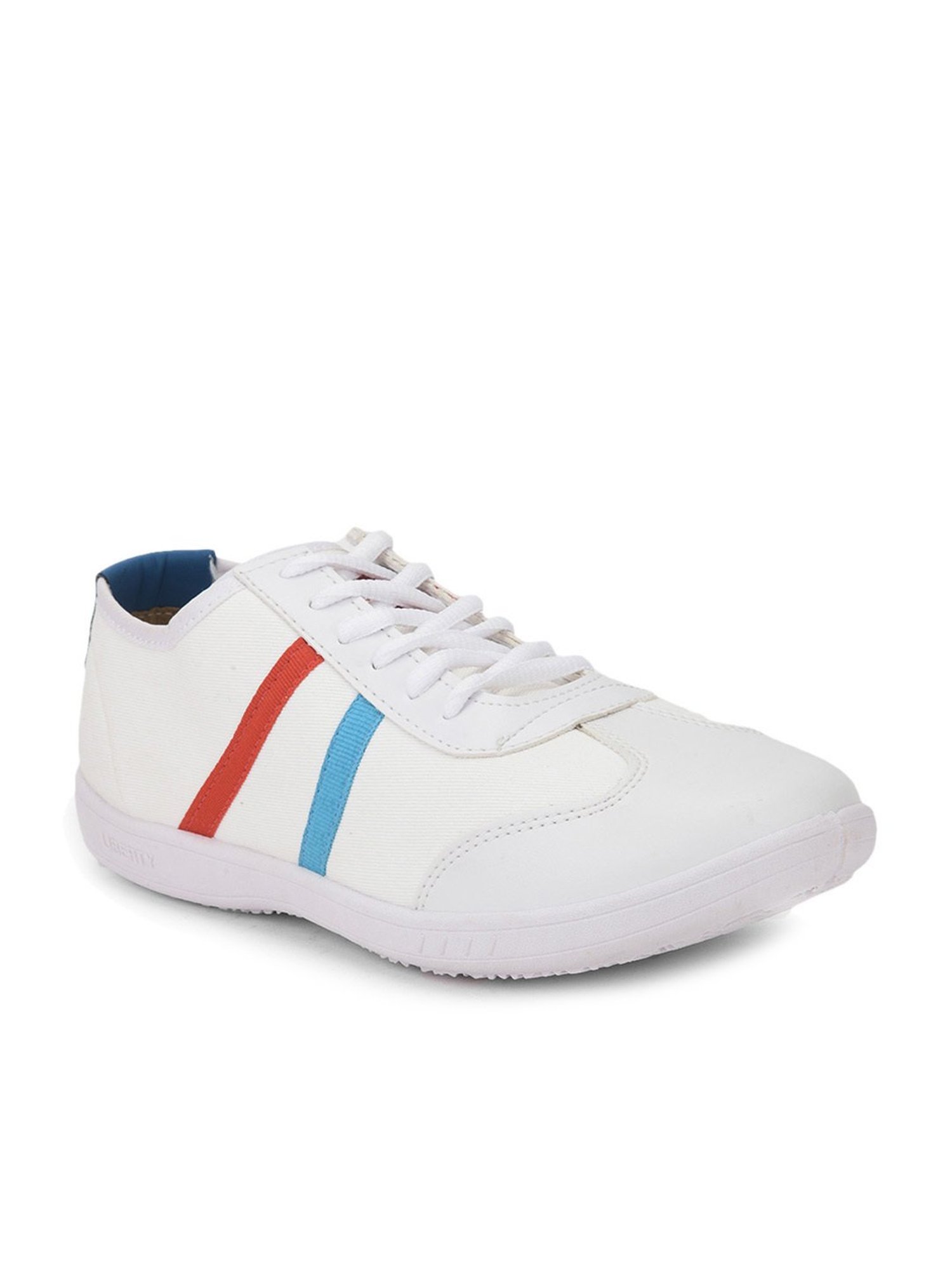 Force 10 by Liberty Men's White Running Shoes