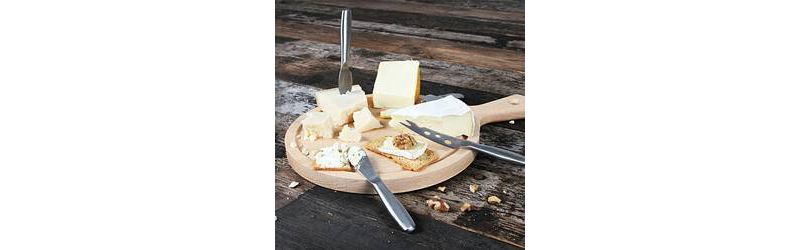 Boska 4pc Set of Stainless Steel Mini Cheese Knives