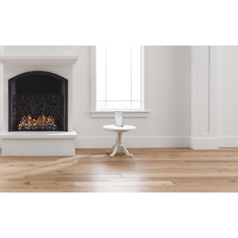 9.5"x7" Glass Curved Vase - Diamond Star