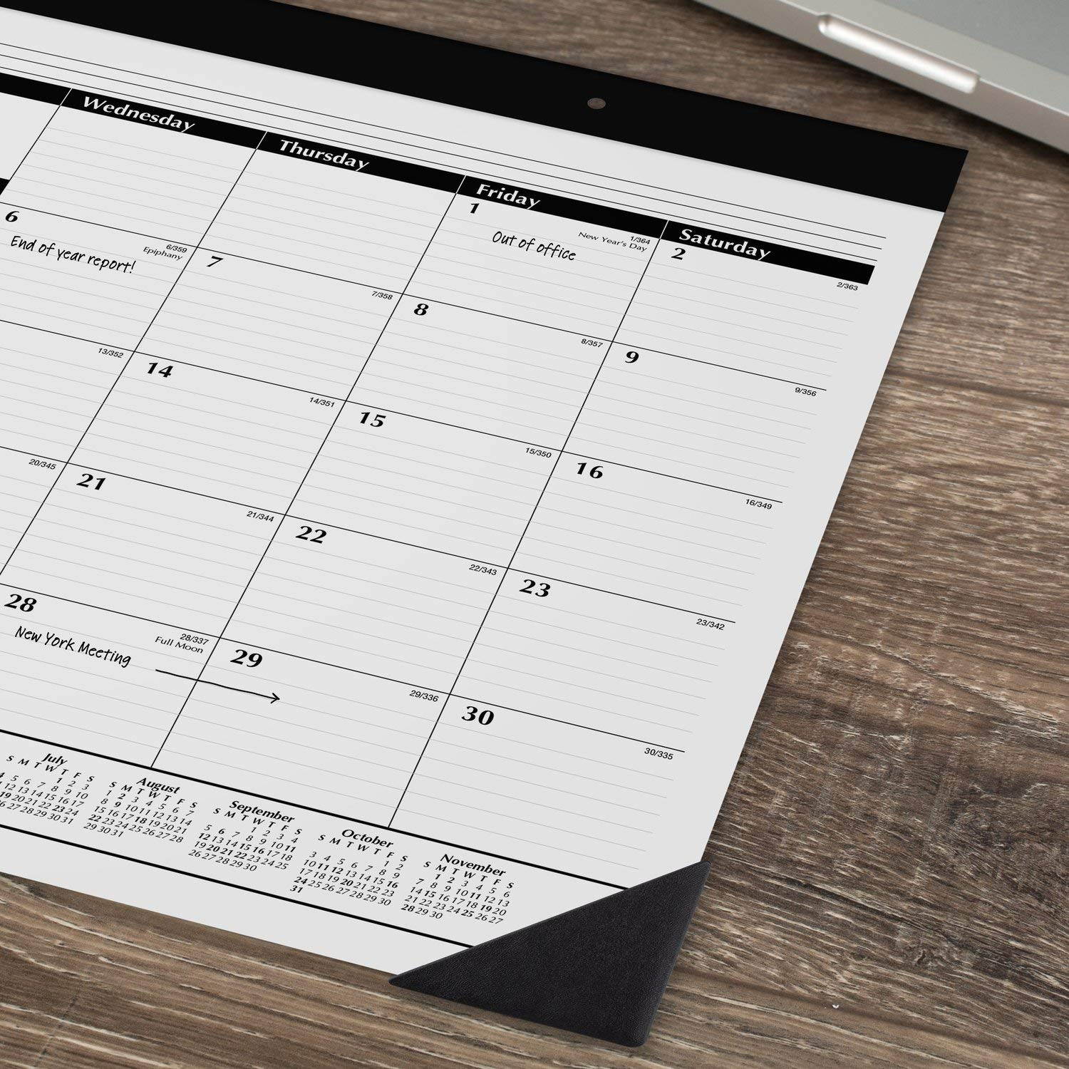 2021 Desk Calendar Refill by AT-A-GLANCE, Monthly Desk Pad, 21-3/4" x 17", Standard, Compatitble with SK2200 (SK225021)