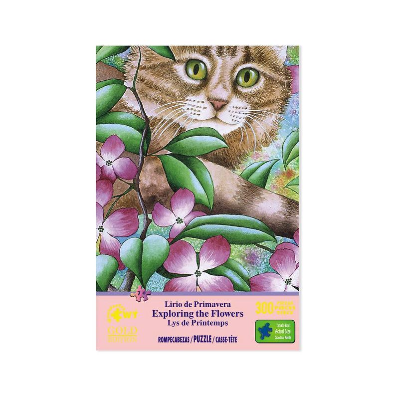 Wuundentoy Gold Edition: Exploring the Flowers Jigsaw Puzzle - 300pc