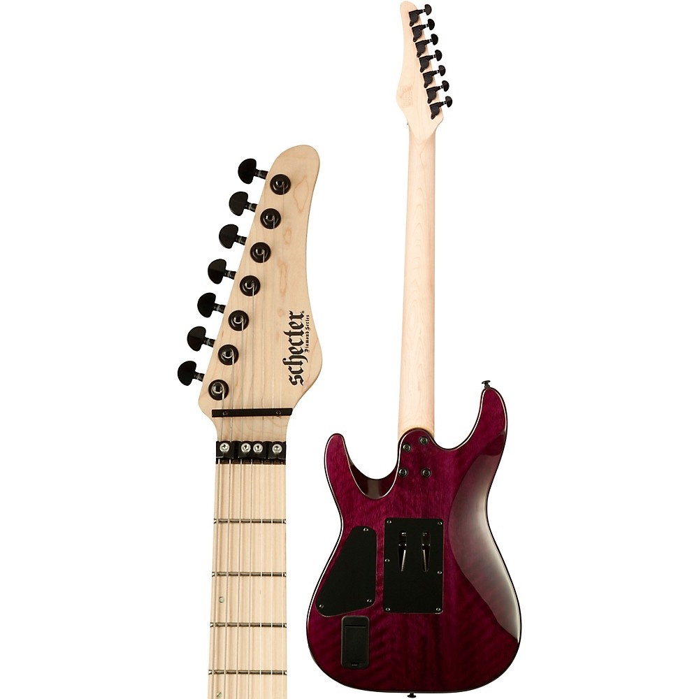 Schecter Sun Valley Super Shredder 7 III 7-String Electric Guitar, Aurora Burst