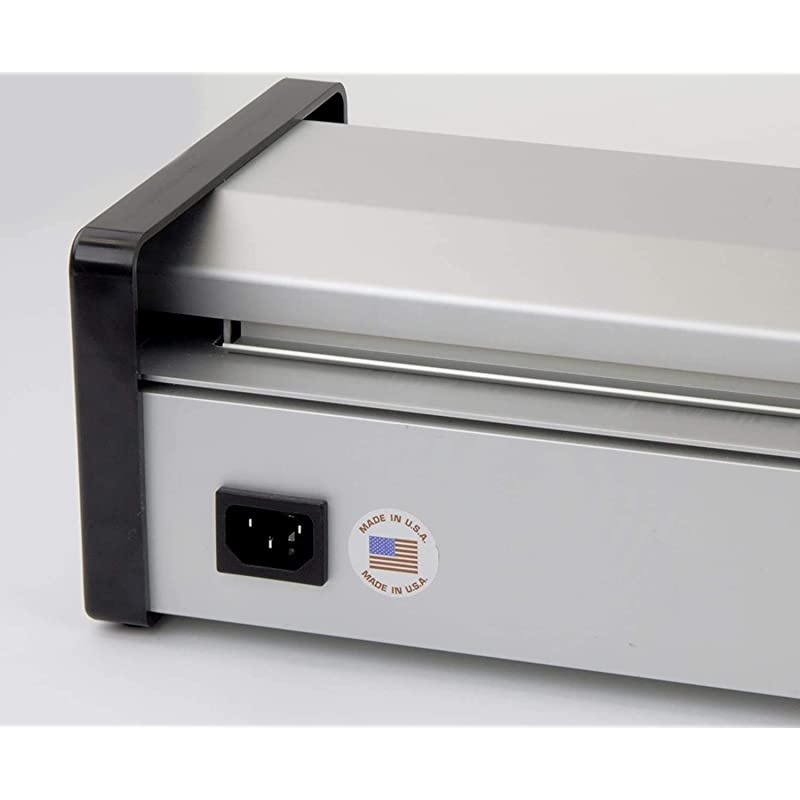 HD1200 Heavy Duty Pouch Laminator Kit, Laminates Pouches up to 12 Inches Wide and 15 Mil Thick; 5-Year Warranty, Includes 100-Packs of Premium Opti Clear 5 Mil Letter and 5 Mil Legal Pouches
