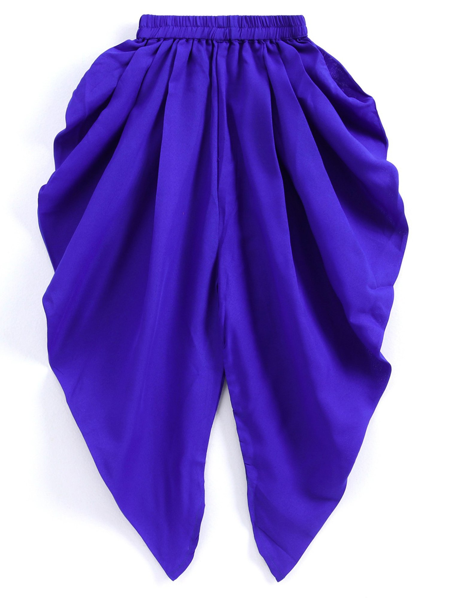 TWISHA Kids Pink & Blue Embroidered Kurta with Dhoti