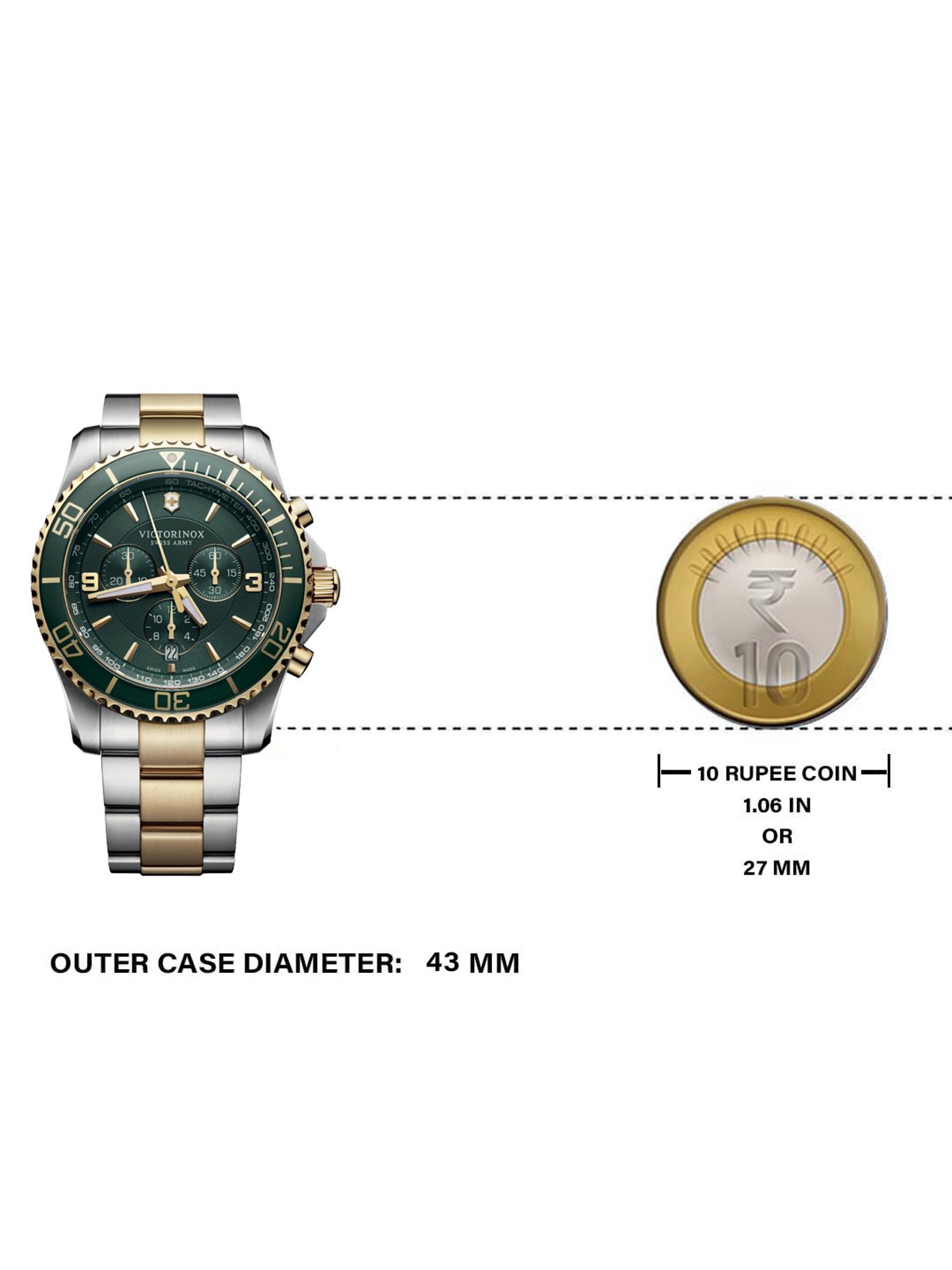 VICTORINOX V241693 Maverick Analog Watch for Men