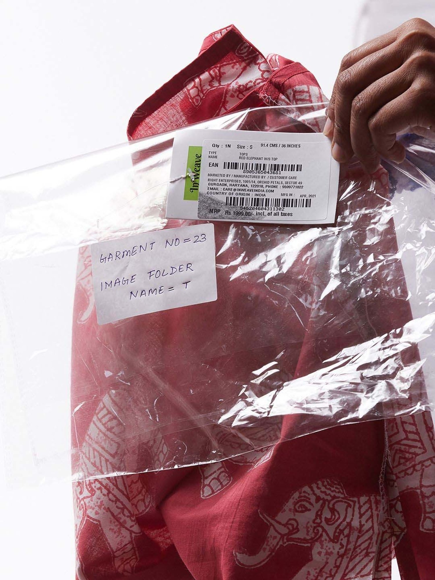 Inweave Pink Printed Top