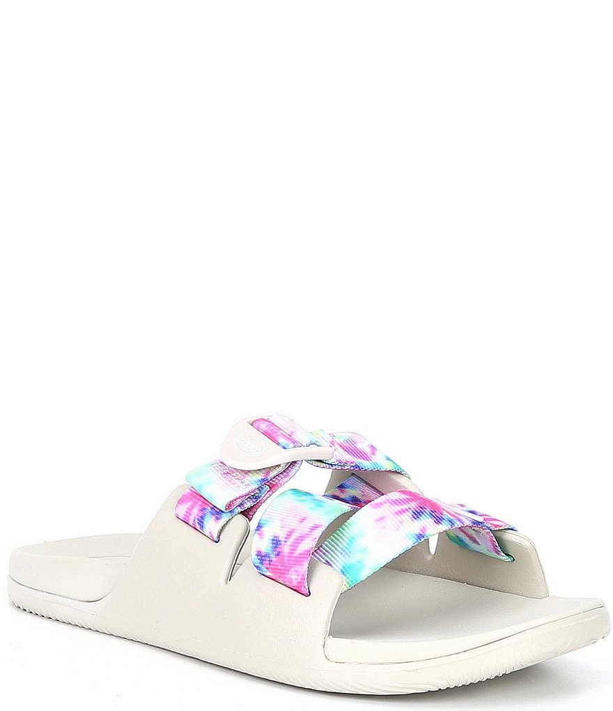 Chaco Women's Tie-Dye Chillos Adjustable Slides