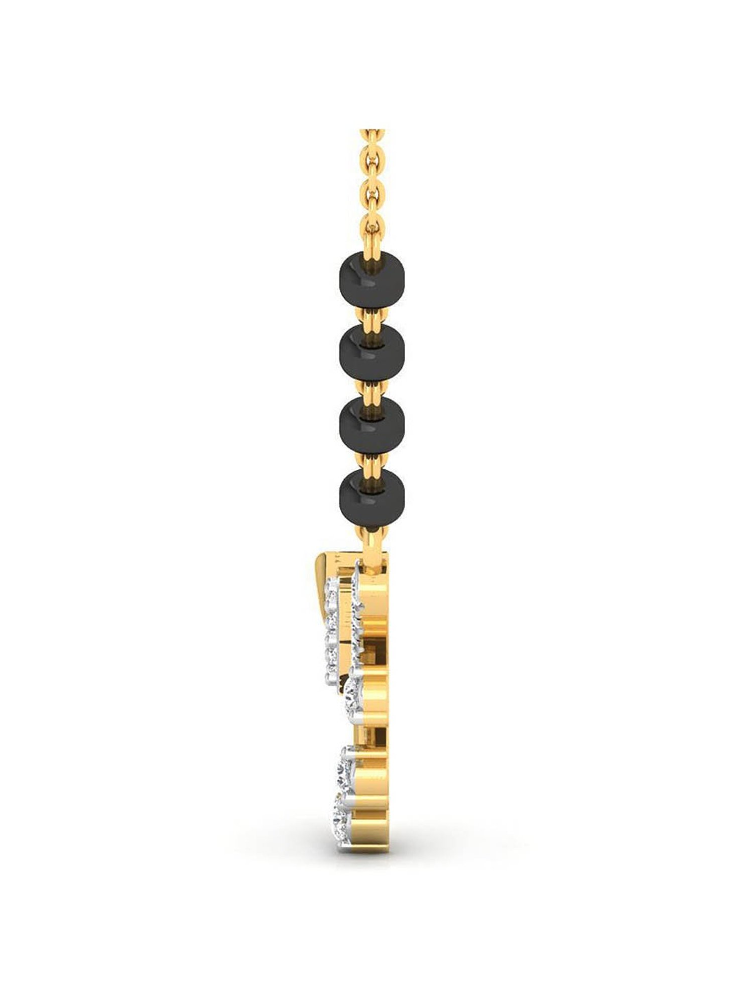 Waman Hari Pethe Jewellers 18k Gold & Diamond Mangalsutra for Women