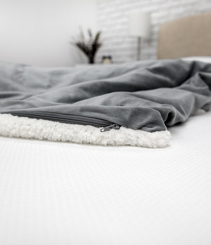 Sensorpedic Serenity 15lb. Weighted Blanket with Removable Cover