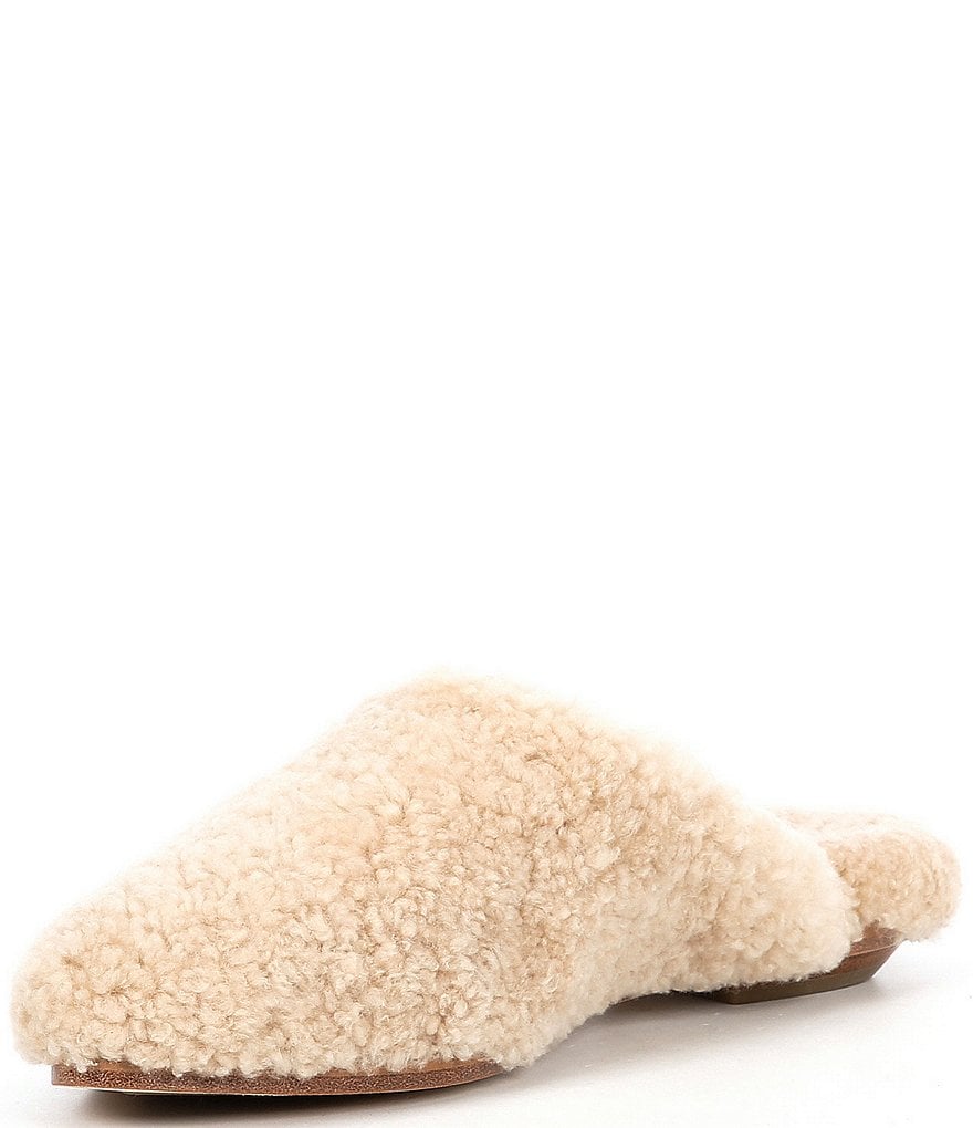 Eileen Fisher Blog Shearling Mules
