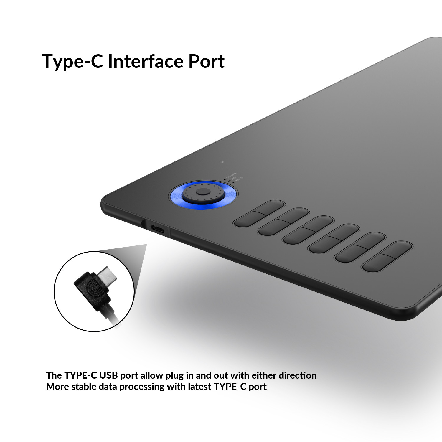 VEIKK A15 Pro Graphics Drawing Tablet 10 x 6 inch Digital Drawing Tablet with 12 Hotkeys and a Quick Dial (8192 Level Pressure Battery -Free Stylus)