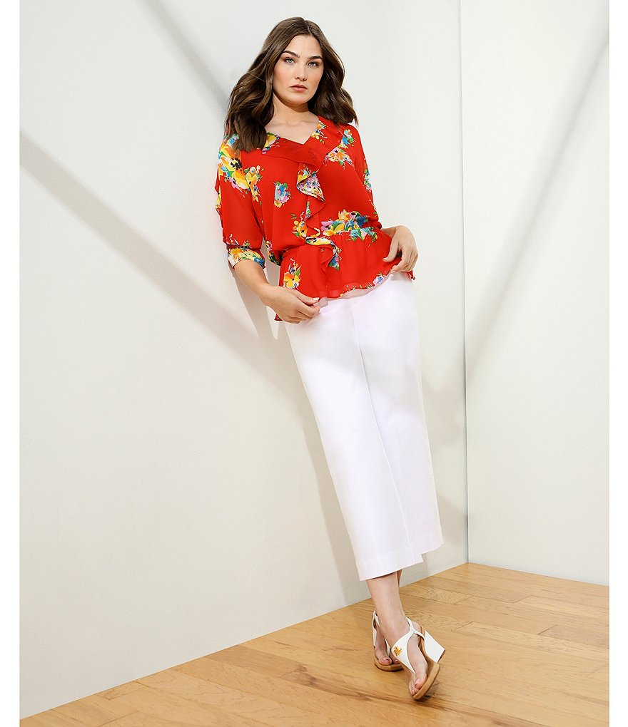 Lauren Ralph Lauren Jeannie Logo Wedges