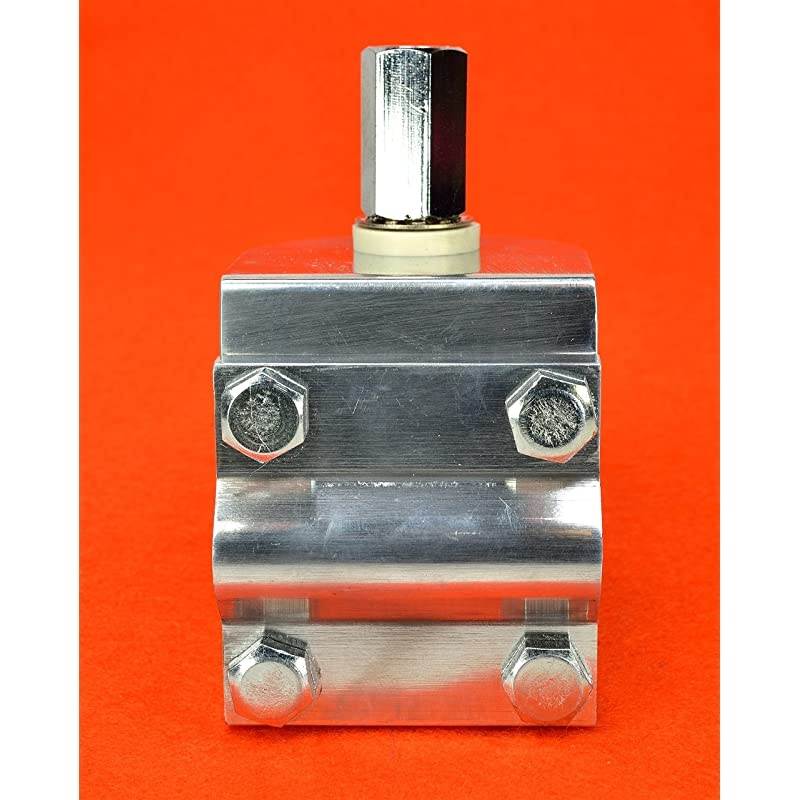 Double Groove CB Radio Antenna Mount W SO239 Stud BRV1