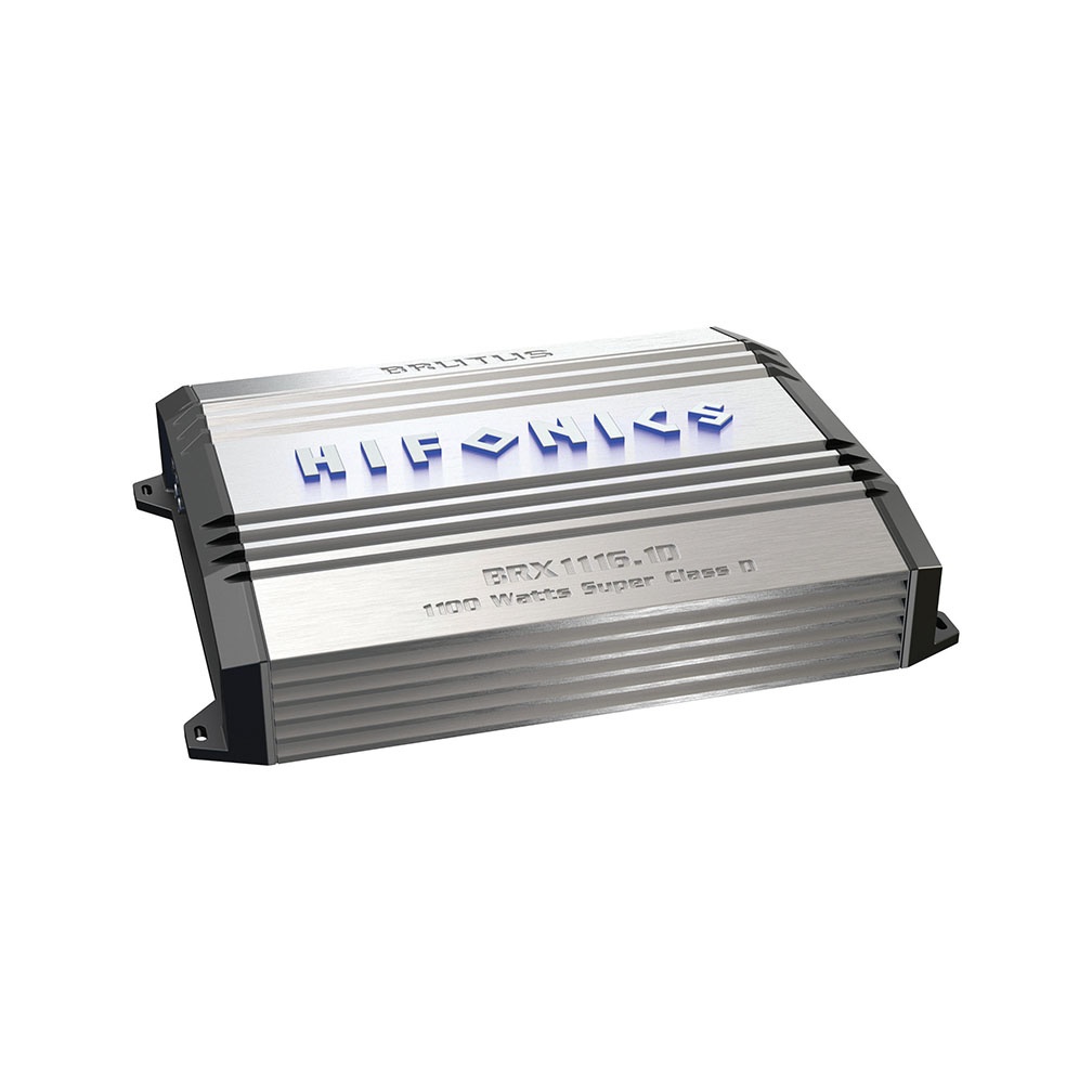 HIFONICS BRX1116.1D Brutus(R) Monoblock Super D-Class(TM) Amp (1,100 Watts)
