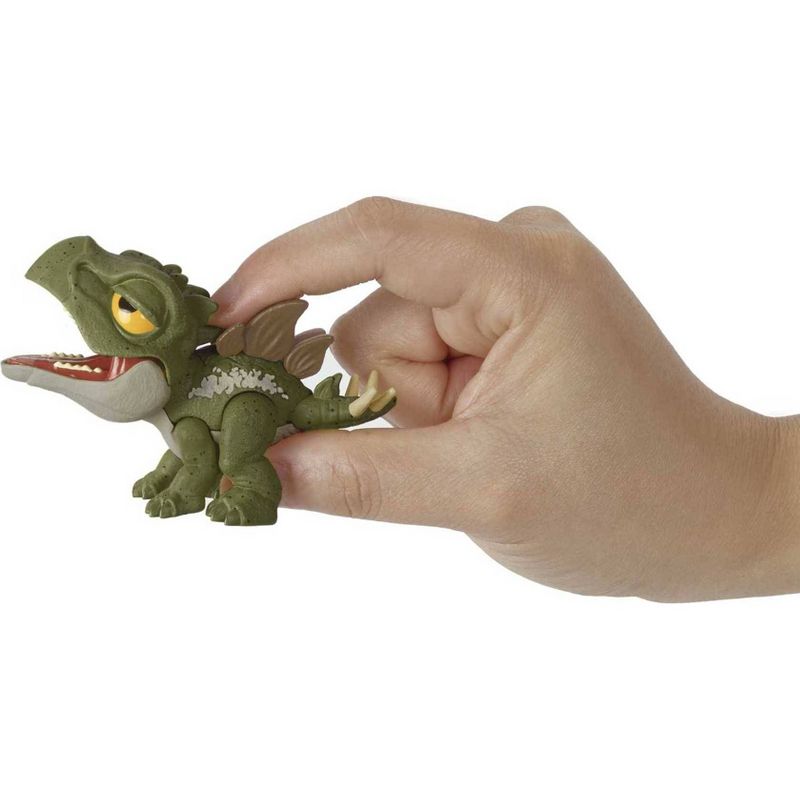 Jurassic World Snap Squad Attitude Stegosaurus Figure