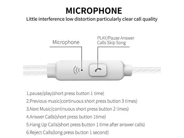 AutofeelSunriseoffice Sport In Ear Headphones Wired Super Bass Stereo Earphone Headset With Microphone For Mobile Phone Computer PC Xiaomi Samsung MP3