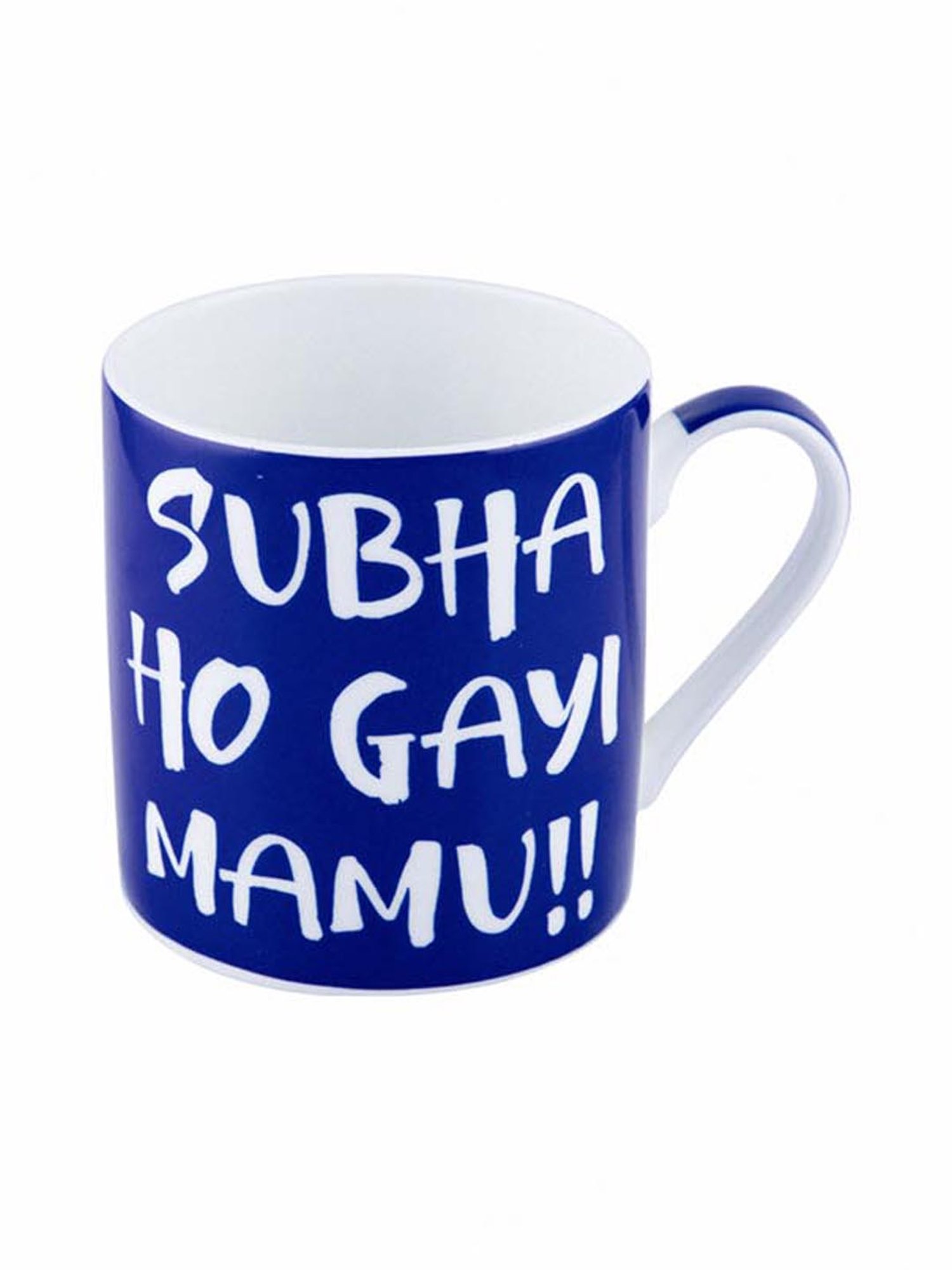 Goodhomes Multicolor Bone China Coffee Mugs (350 ml) - Set of 4