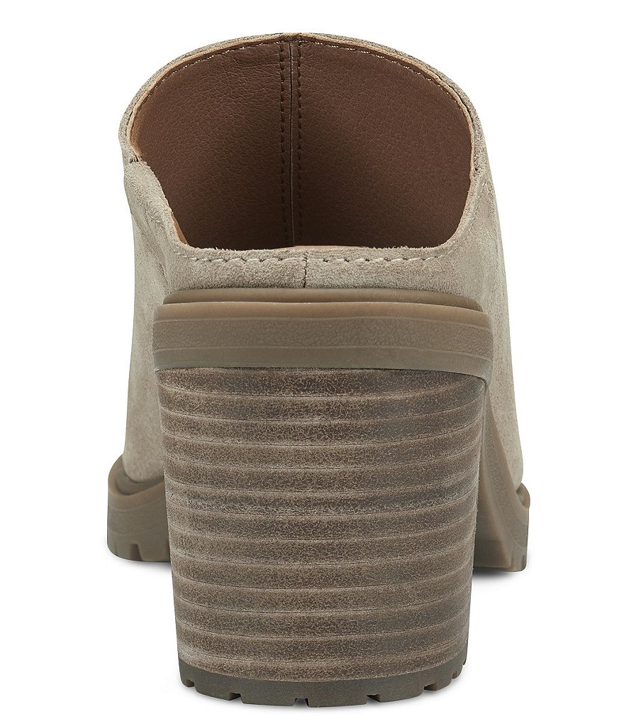 Lucky Brand Dalliey Suede Lug Sole Slides
