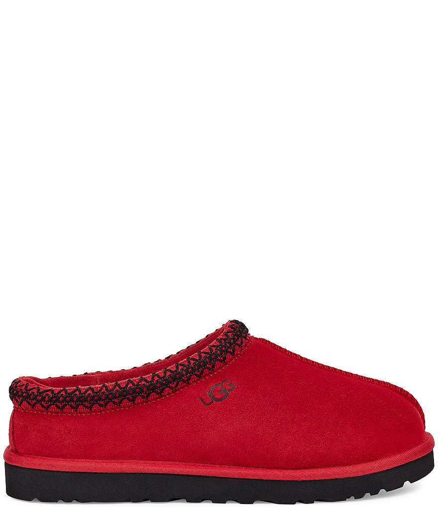 UGG&reg; Men's Scuff Logo Suede Slippers