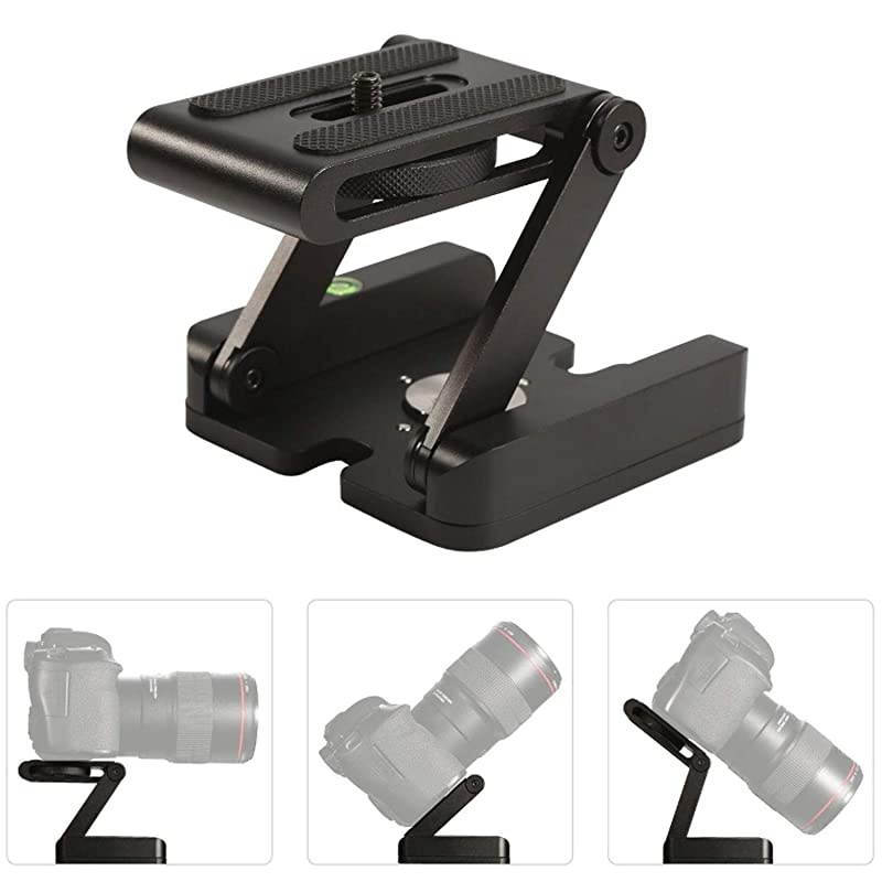 Camera Tripod Action Fluid Drag Pan Head,360 Degree Rotation for Tripod Compatible with Canon Nikon Sony DSLR Camera Camcorder Shooting Filming