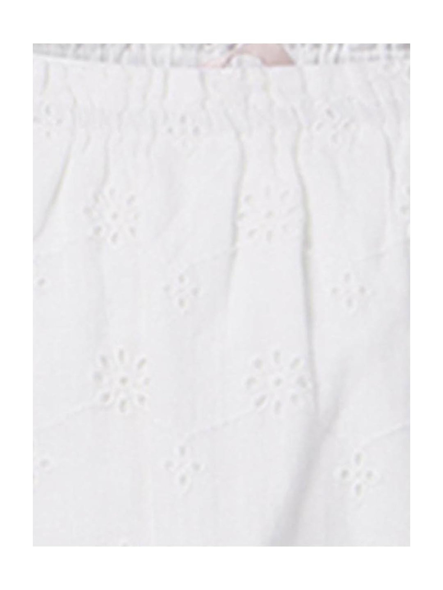 KIDS ONLY White Embroidered Schiffli Top