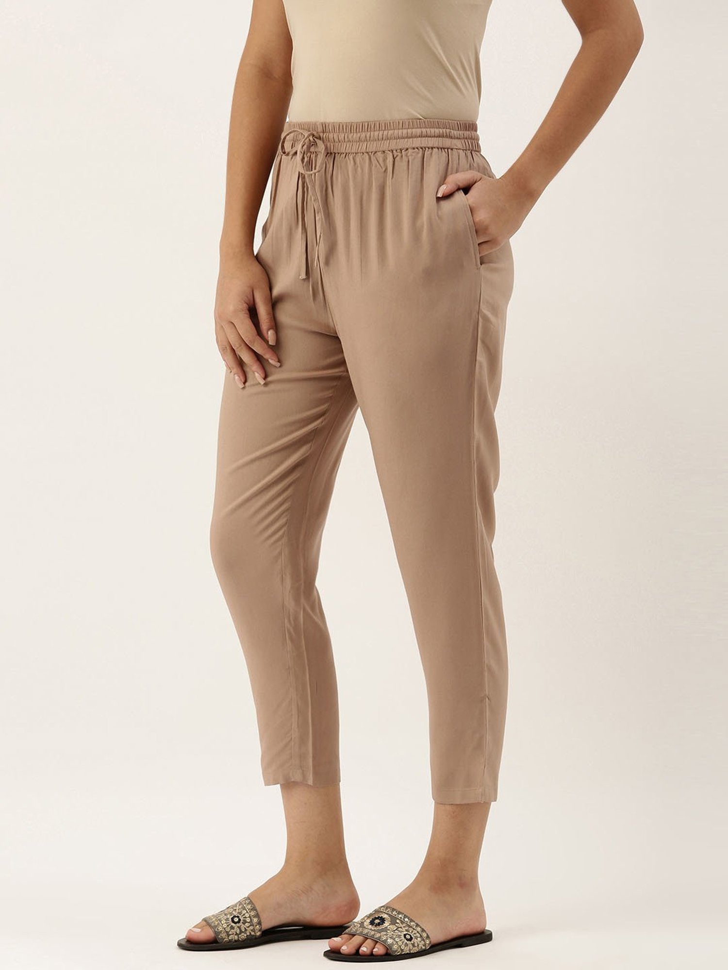 Amukti Beige Pants