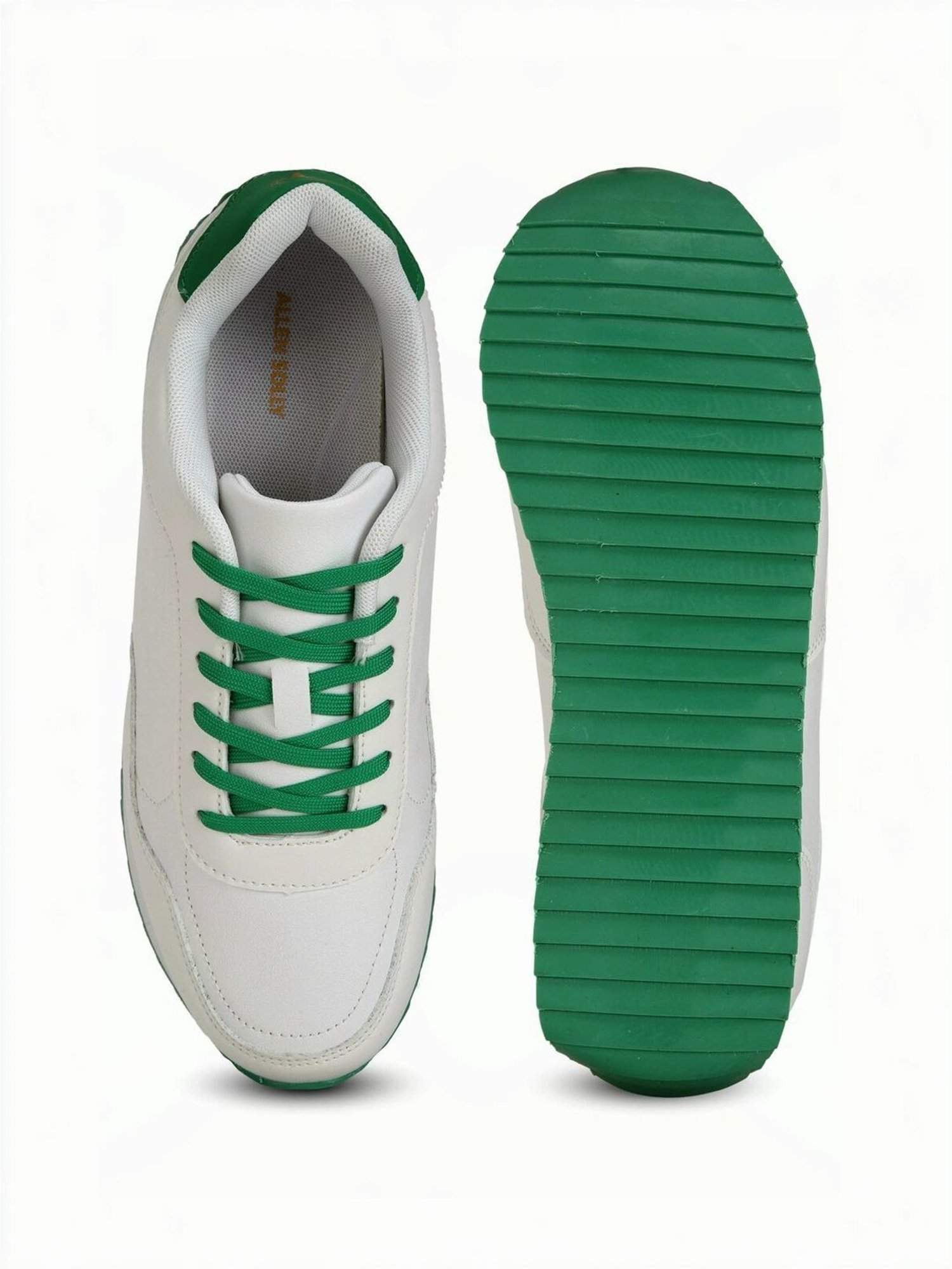 Allen Solly Women's White Sneakers