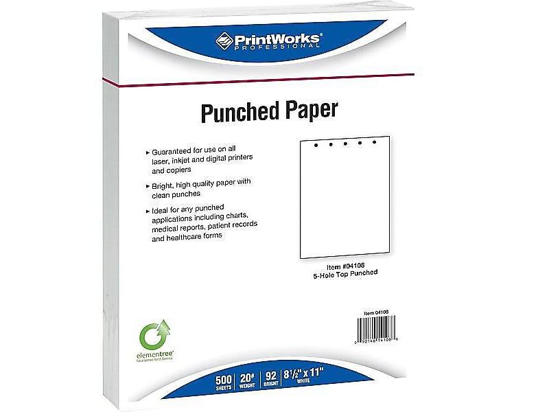 PARIS BUSINESS PRODUCTS Printworks Professional 8.5 x 11 Copy Paper PRB04108