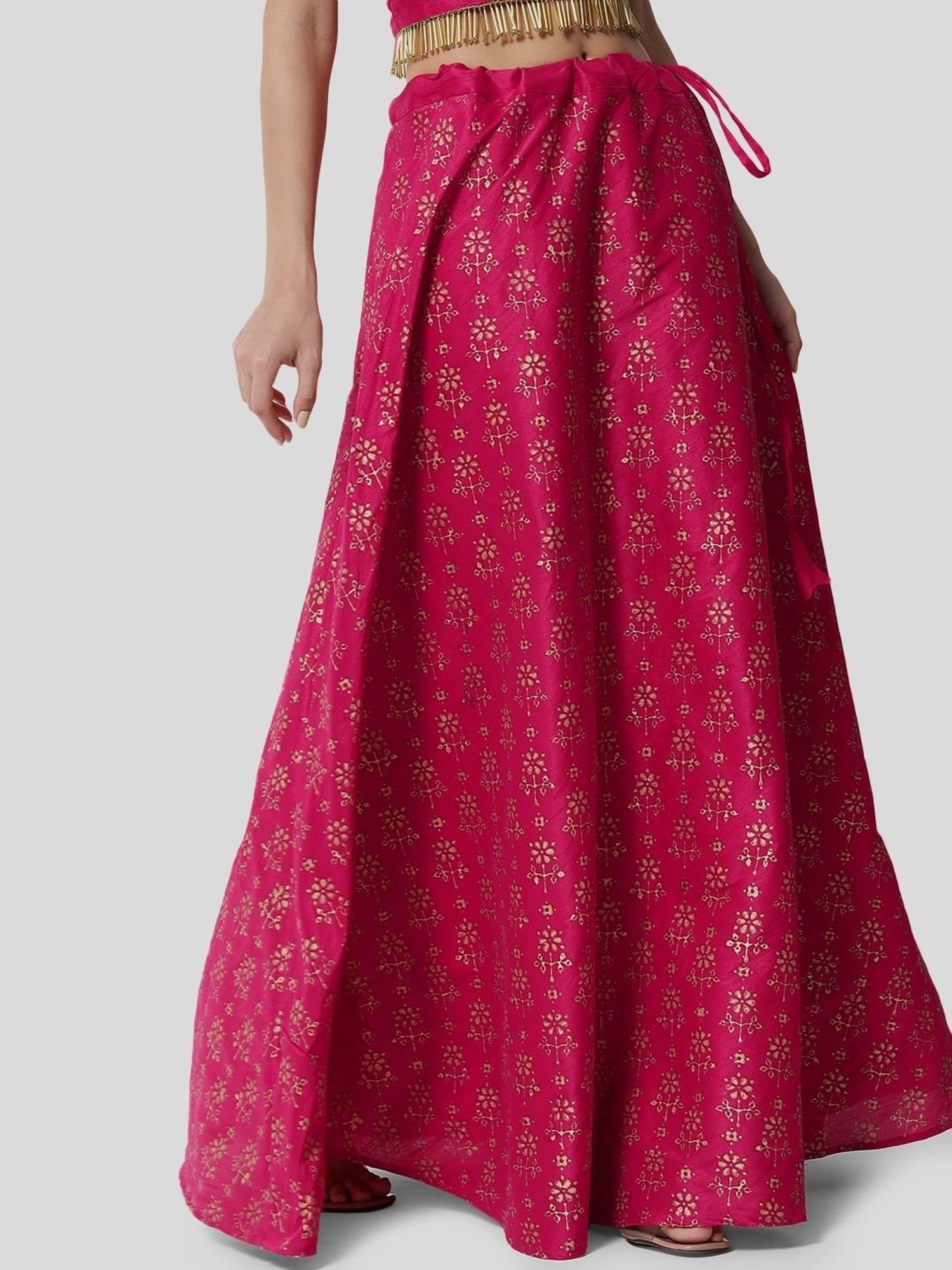 Studiorasa Pink Printed Skirt