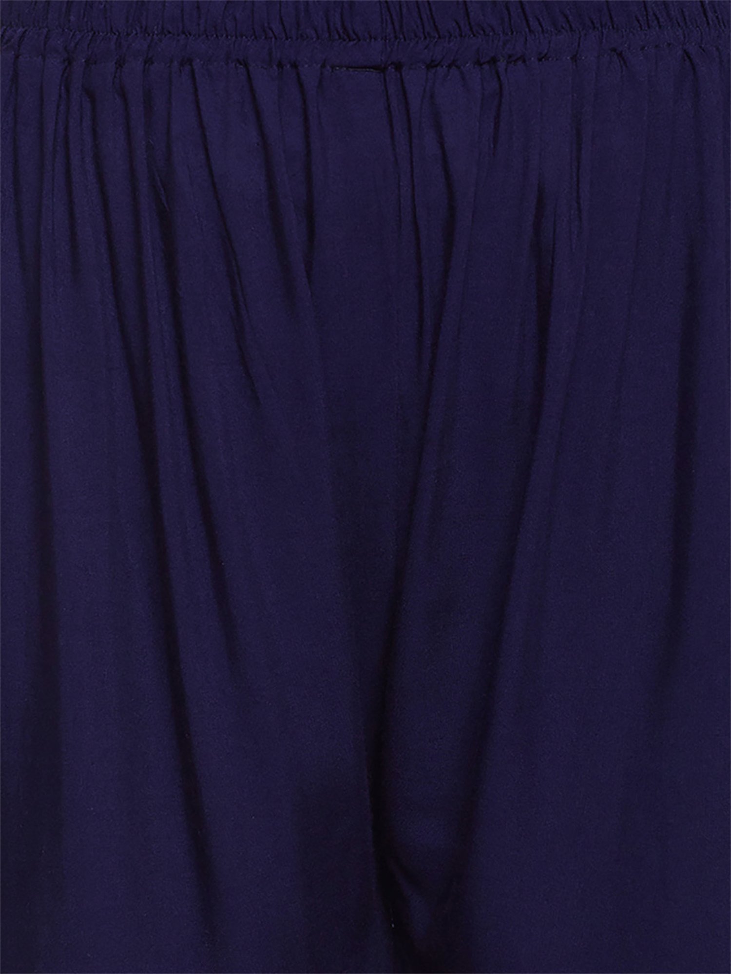 Castle Navy Straight Fit Palazzos