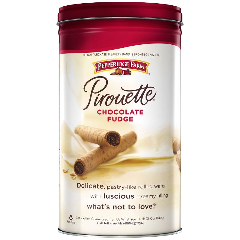 Pepperidge Farm Pirouette Chocolate Fudge Cookies - 13.5oz