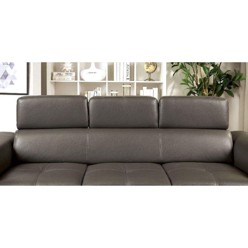 Banbury Pull-out Sleeper Sofa Gray - miBasics